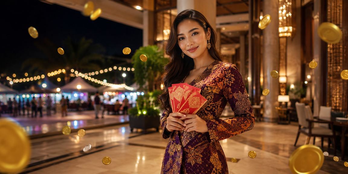 Sampul merah bonus Langkawi dengan motif batik — cbr250rr sukan